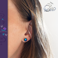 Charger l'image dans la galerie, Puce d'Oreille 'Corto' Grand Bleu