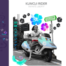 Charger l'image dans la galerie, Top DENIM version 'Kumoji Rider Infinite Liberty'