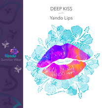 Charger l'image dans la galerie, T-Shirt 'Deep Kiss with Yando Lips'